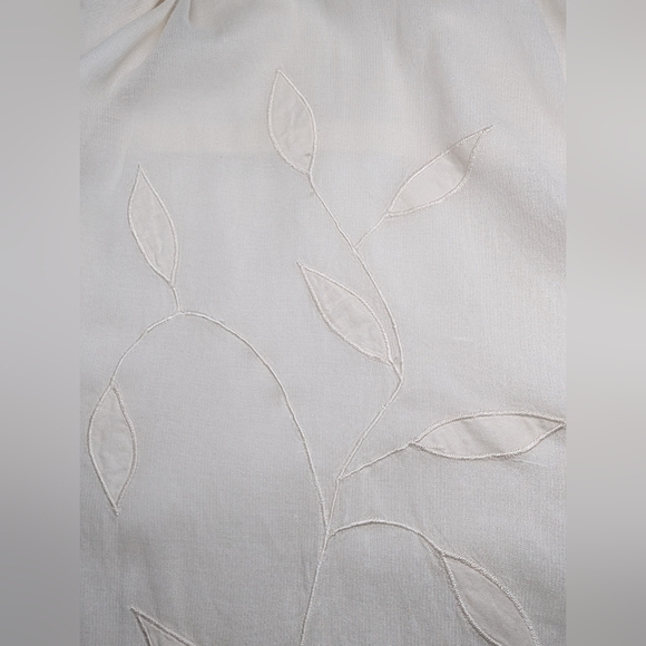 Off White Embroidery Button Down - Picture 8 of 8